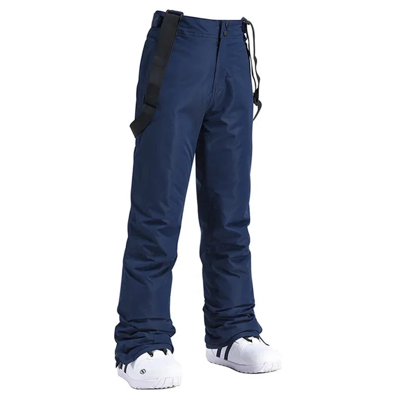 Unisex Winter Ski Pants – Thick, Waterproof, Windproof Snow Trousers