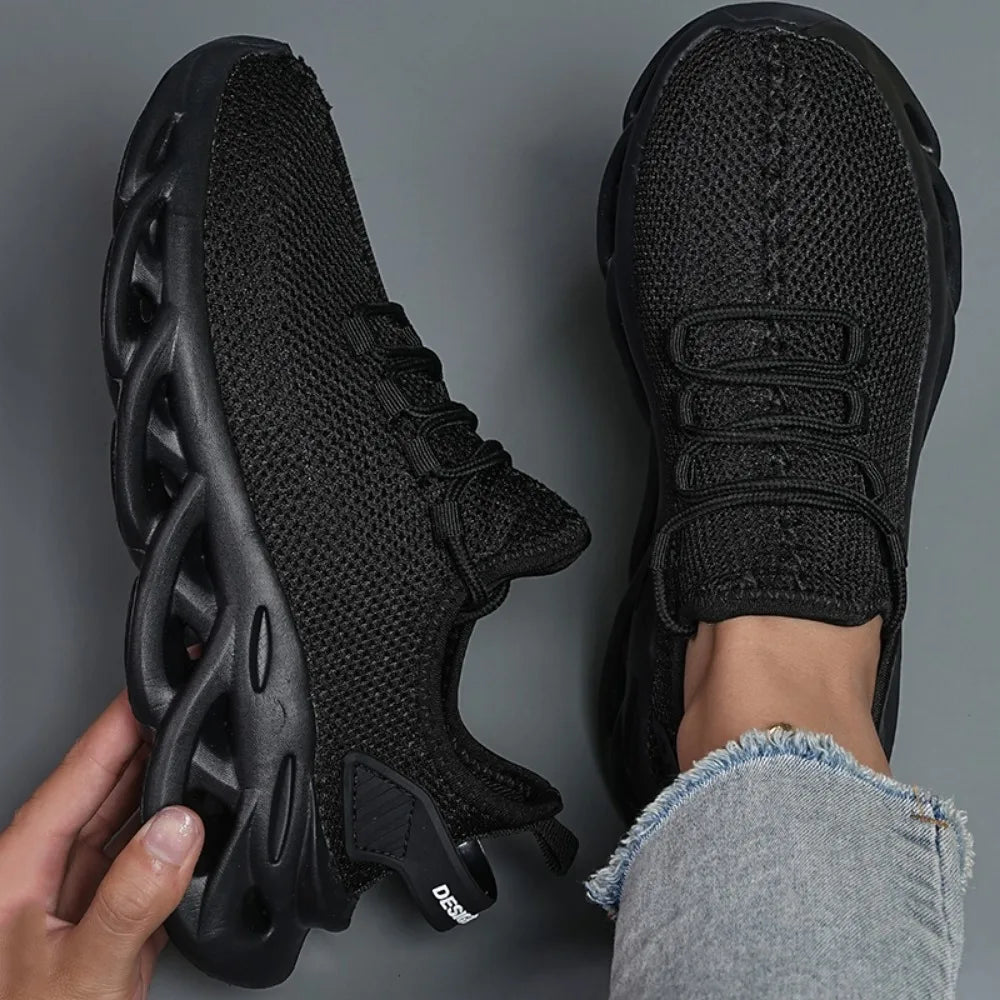 Men’s Casual Breathable Sneakers – Lightweight Running & Walking Shoes