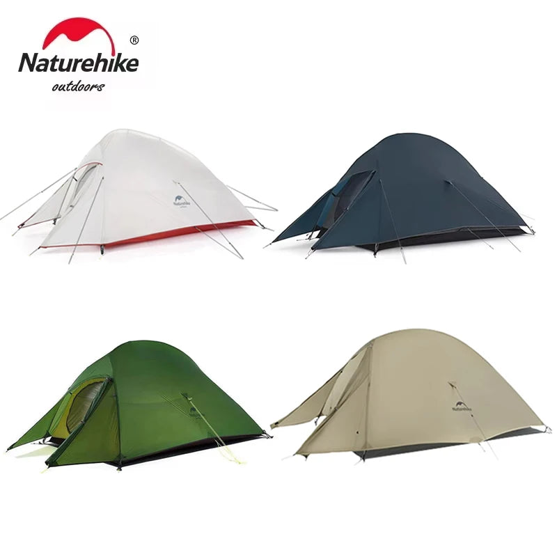 Naturehike 2-Person Waterproof Trekking Tent – Lightweight 3-Season Outdoor Shelter