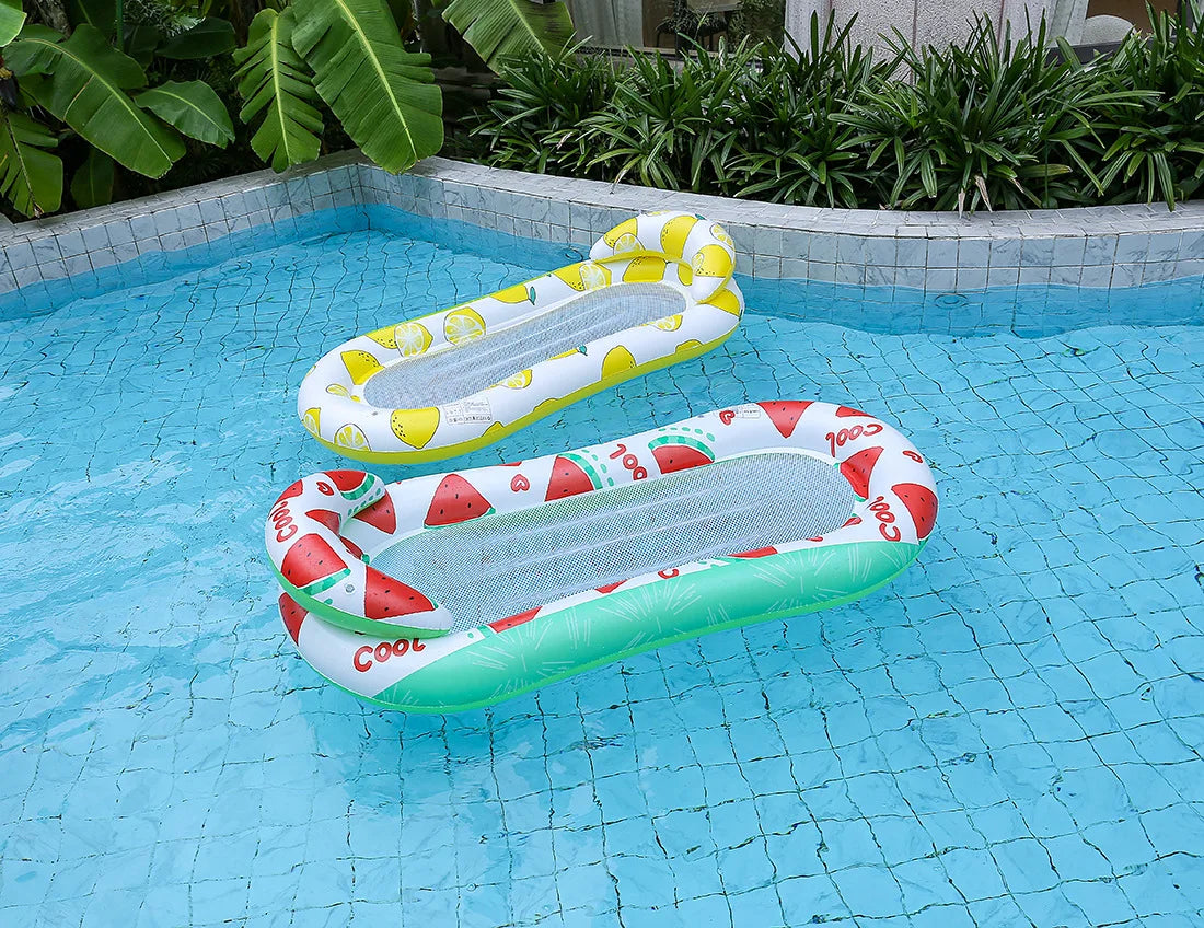 Rooxin Inflatable Water Hammock – Pool & Beach Float Bed