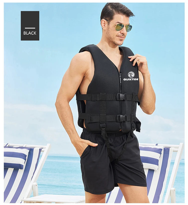 Neoprene Life Jacket – Adult & Kids Buoyancy Vest