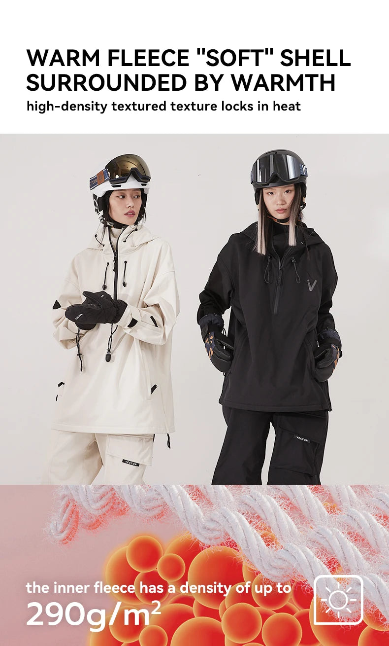 Unisex Ski Jacket & Pants Set – Waterproof Winter Snow Sports Outfit