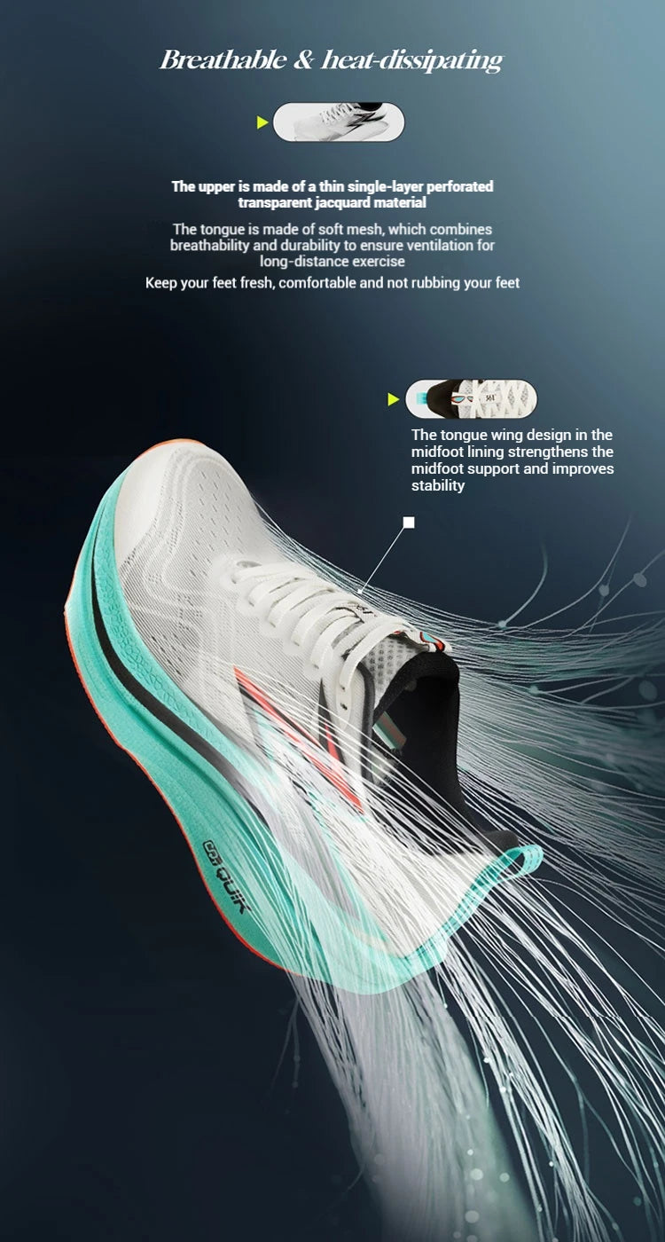 Flame 4.0 MIX Men’s Running Shoes – Carbon Plate Racing Sneakers