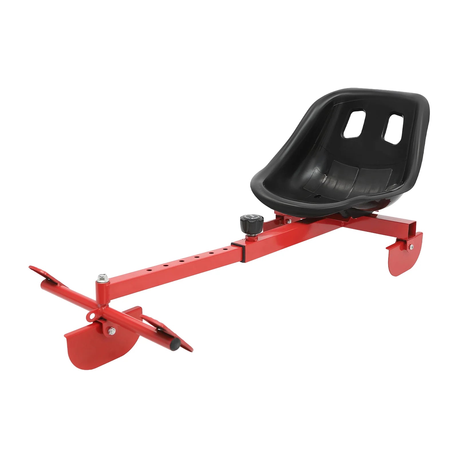 Snow Racer PE Triangular Ski Scooter – Red & Black, Ages 3+