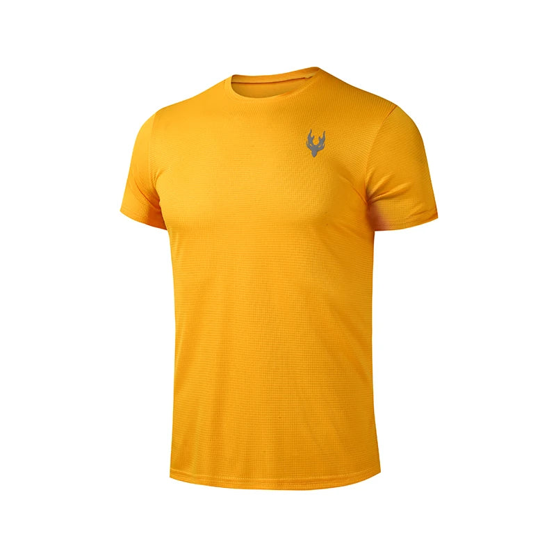 Men’s Quick-Dry Running T-Shirt – Summer Sports & Gym Tee