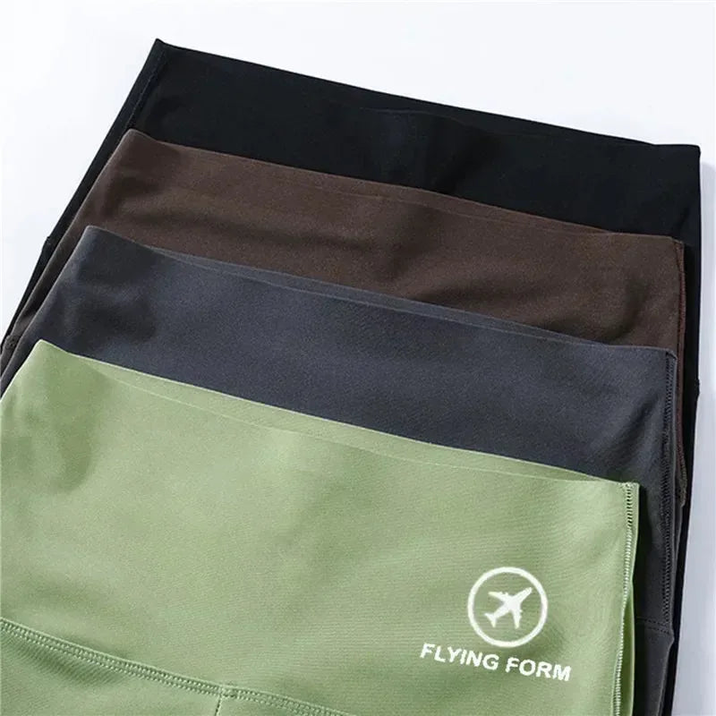 Women’s High-Waist Sports Shorts – Cycling, Jogging & Gym