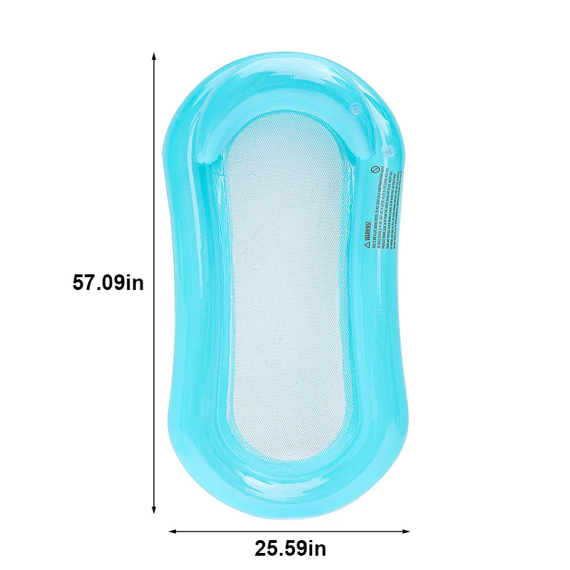 Rooxin Inflatable Water Hammock – Pool & Beach Float Bed