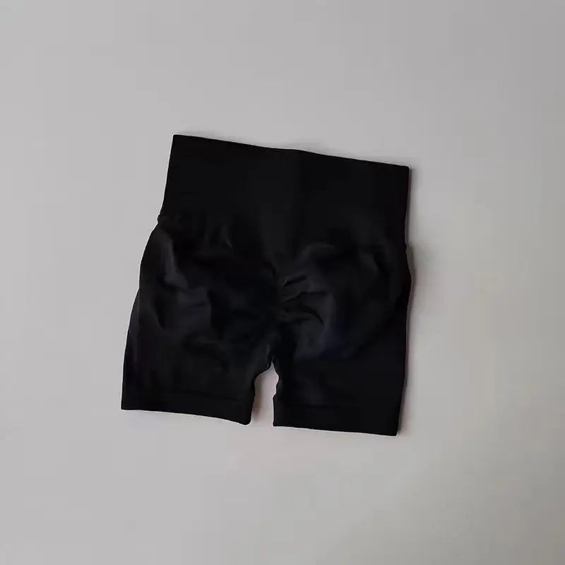 High-Waist Women’s Yoga & Fitness Shorts – Breathable Workout Shorts