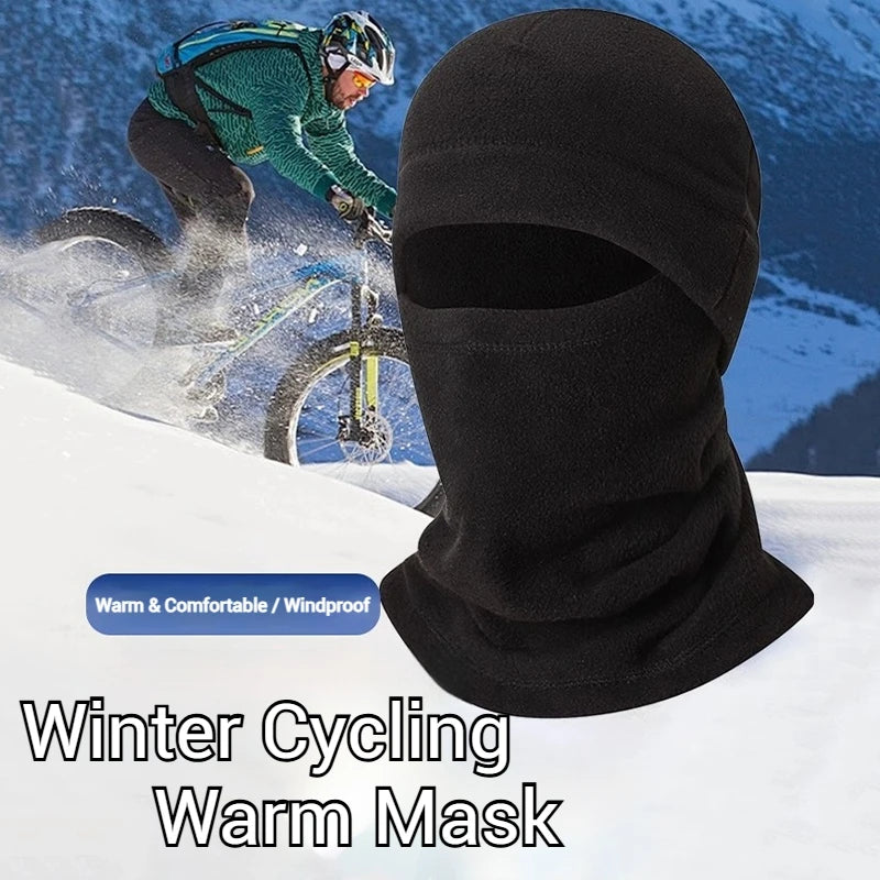 Winter Balaclava Face Mask & Neck Warmer – Windproof Outdoor Cap