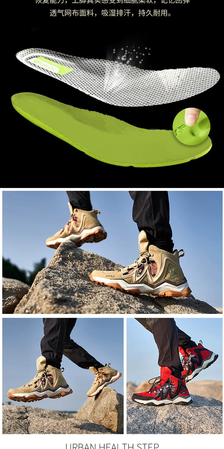 Waterproof Winter Hiking Shoes – Men’s Outdoor Snow Boots