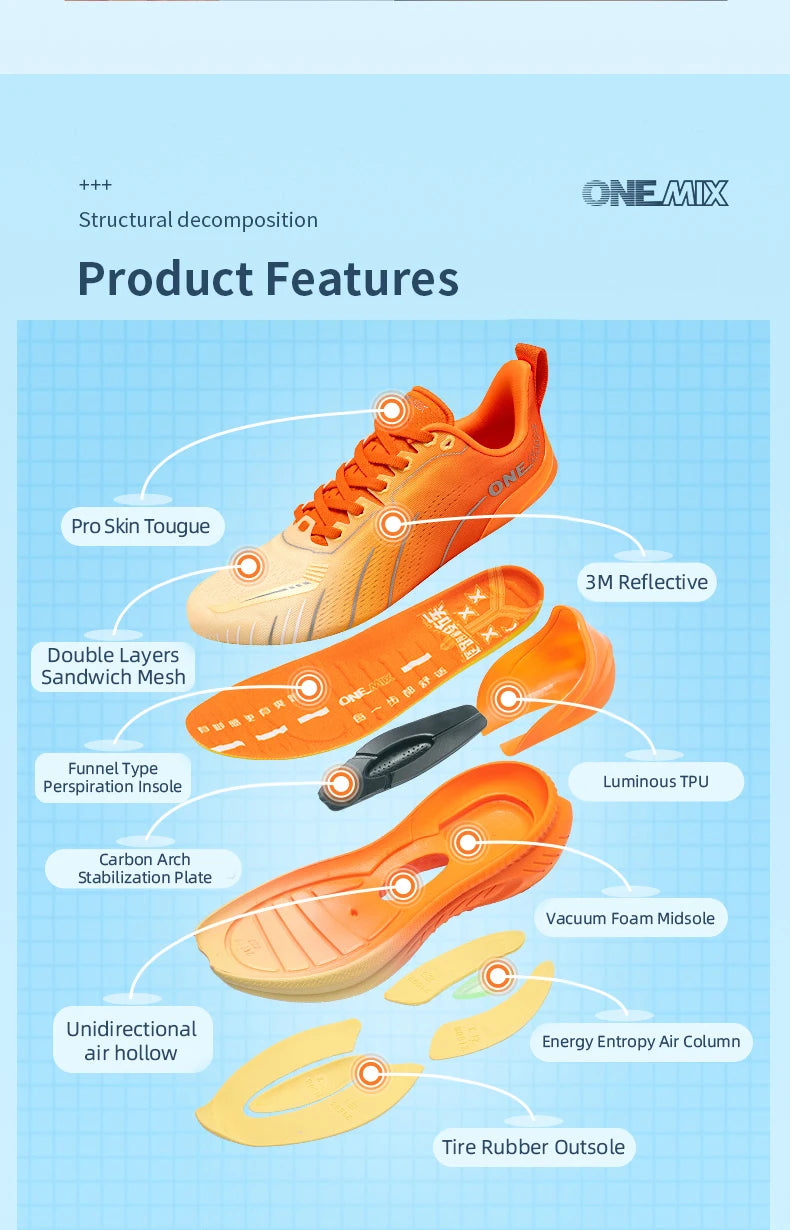 Cushioning Running Shoes – Men’s & Women’s Non-Slip Athletic Sneakers