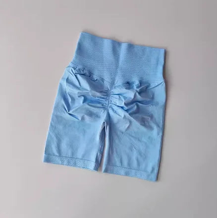 High-Waist Women’s Yoga & Fitness Shorts – Hip Push-Up Quick-Dry