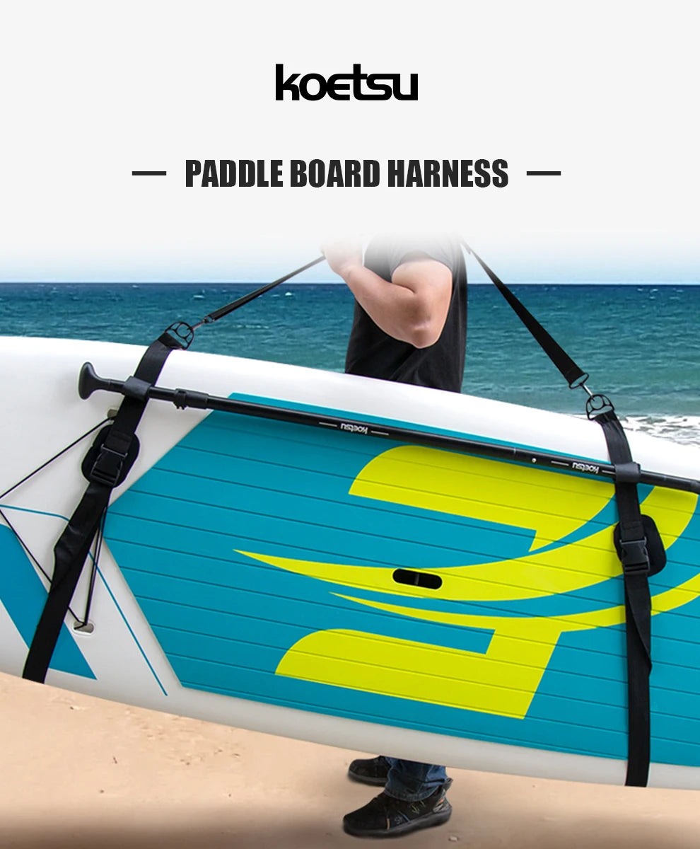 Adjustable SUP Paddle Board Shoulder Strap – Comfortable Carrying Belt