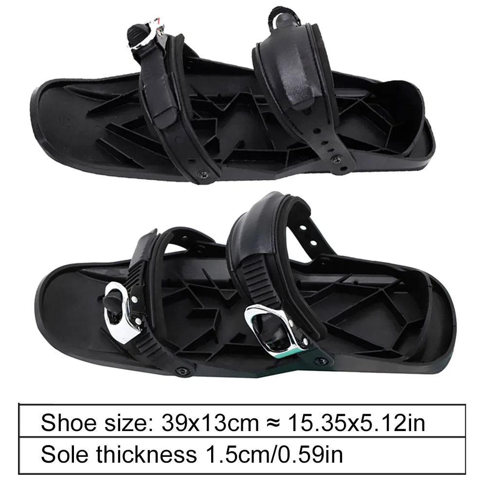 Mini Adjustable Short Ski Skates – Winter Outdoor Skiboards