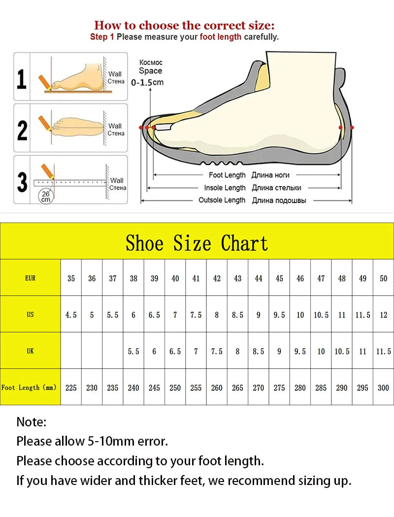 Men’s Breathable Thick-Soled Sneakers – Comfortable Casual & Running Shoes