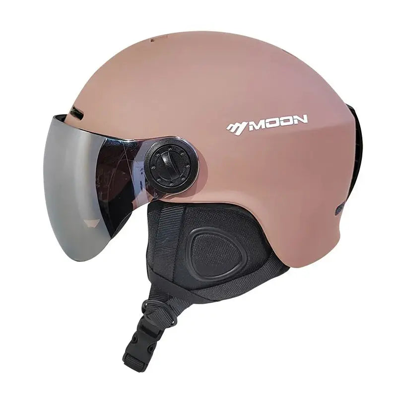Ski Helmet with Snow Visor – Safety Gear for Winter Sports