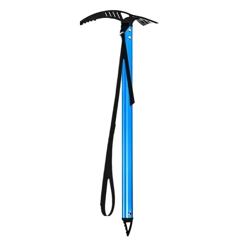 Aluminum Ice Axe 70cm – Lightweight Mountaineering & Camping Walking Pick