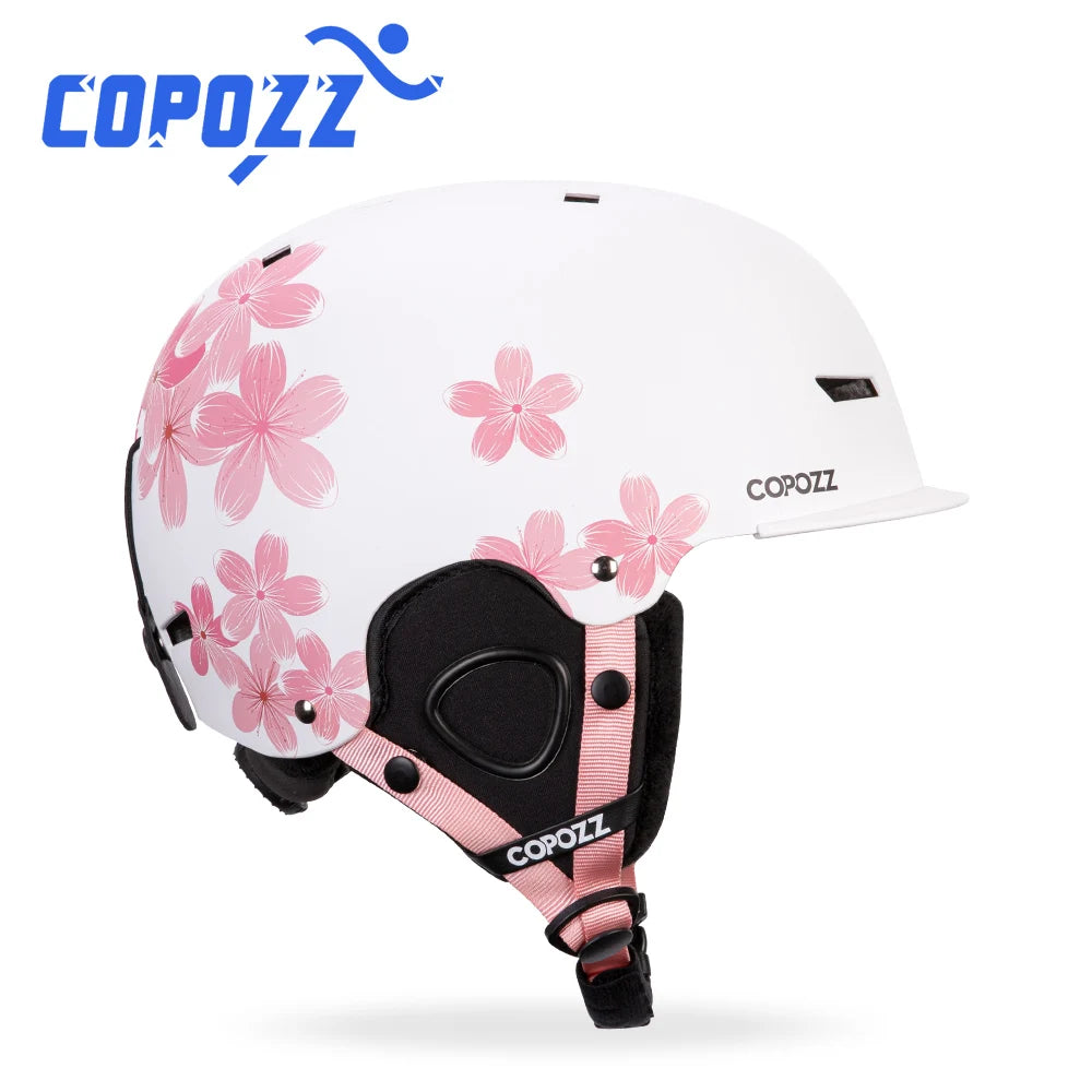 Cartoon Half-Cover Ski Helmet – Anti-Impact Sports Helmet for Adults & Kids
