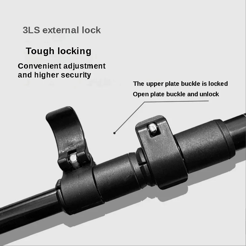 2PCS Ultralight Telescopic Trekking Poles – Adjustable Aluminum Hiking Sticks