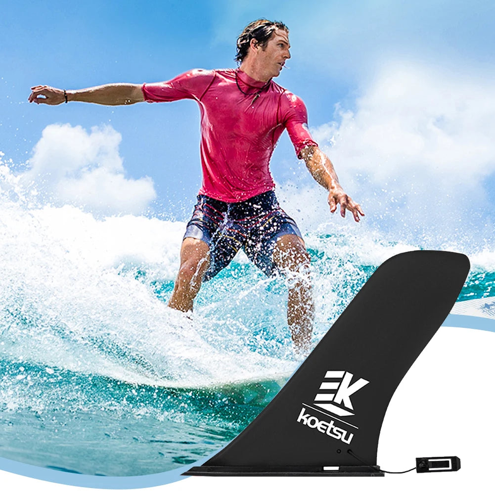 10" Detachable Surfboard Fin – Longboard & SUP Tail Fin Replacement