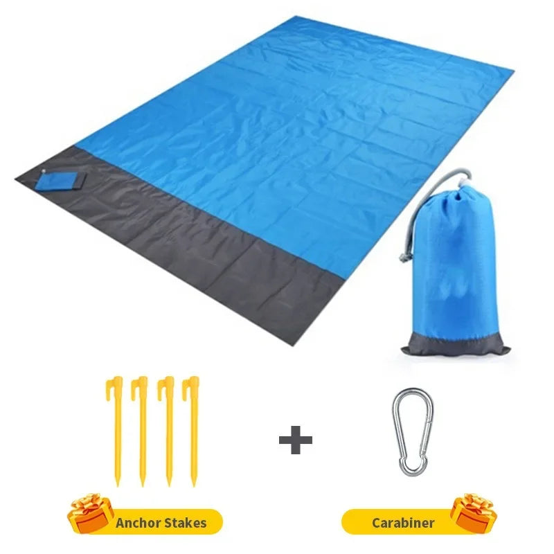 Waterproof Folding Beach & Picnic Mat – Lightweight Outdoor Blanket