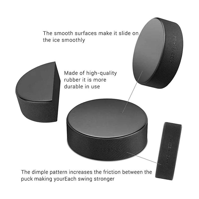 Ice Hockey Pucks – 5/10pcs Solid Training Balls