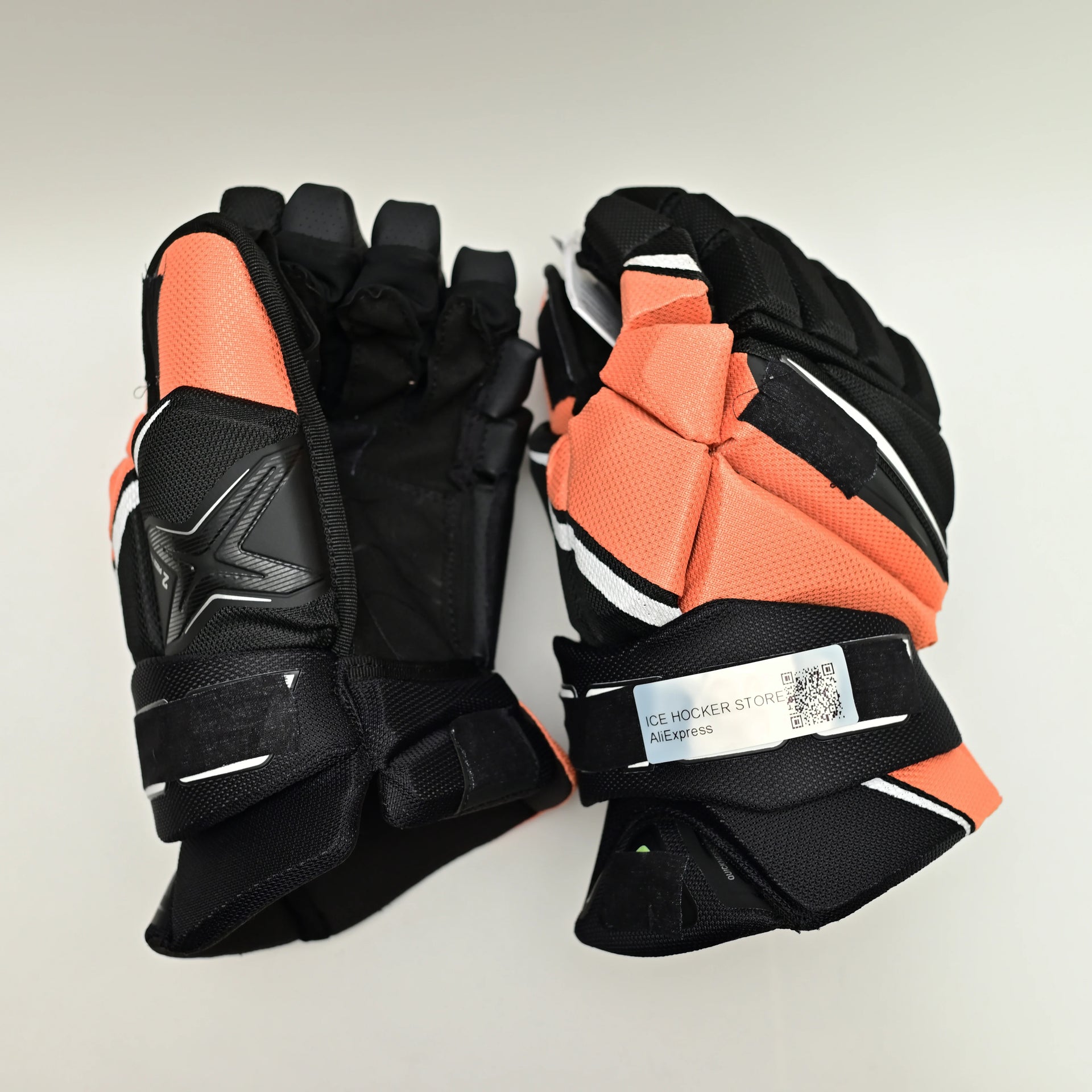 BAU 2X Pro Ice Hockey Gloves – 13" Professional Protective Gloves