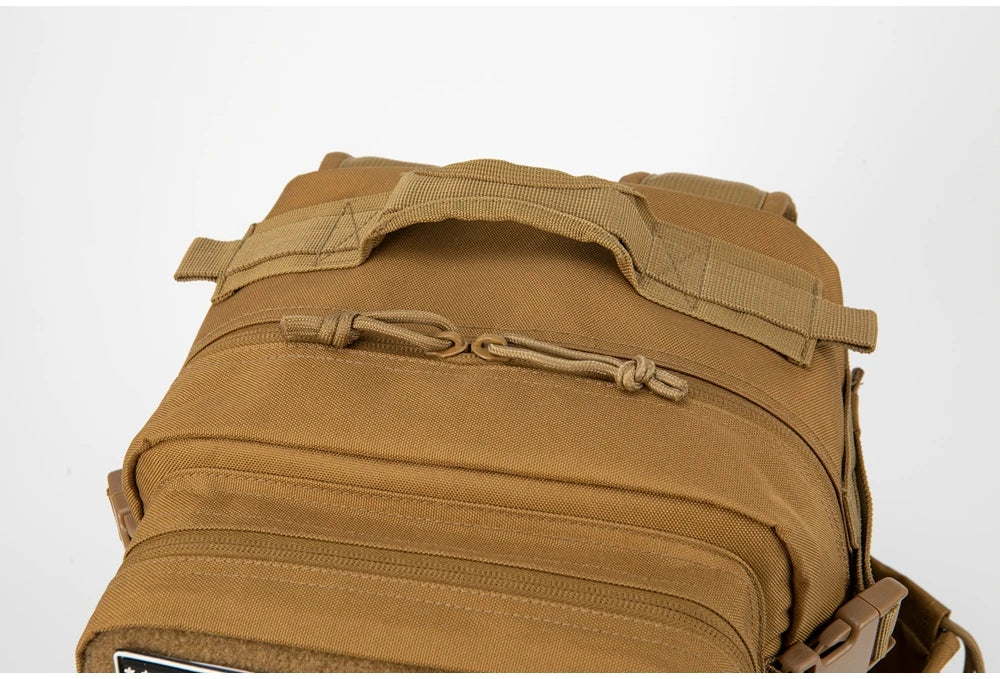25L Tactical MOLLE Backpack – Outdoor, EDC & Hiking Rucksack