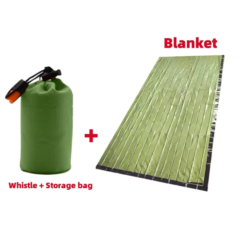Emergency Mylar Sleeping Bag – Waterproof Survival Blanket