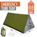 2-Person Waterproof Emergency Tent – Portable Camping Shelter