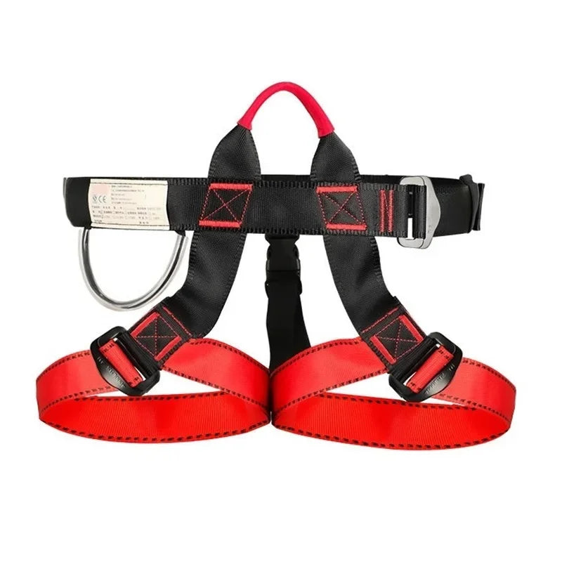 Outdoor Half-Body Climbing Harness – Safety Waist Support
