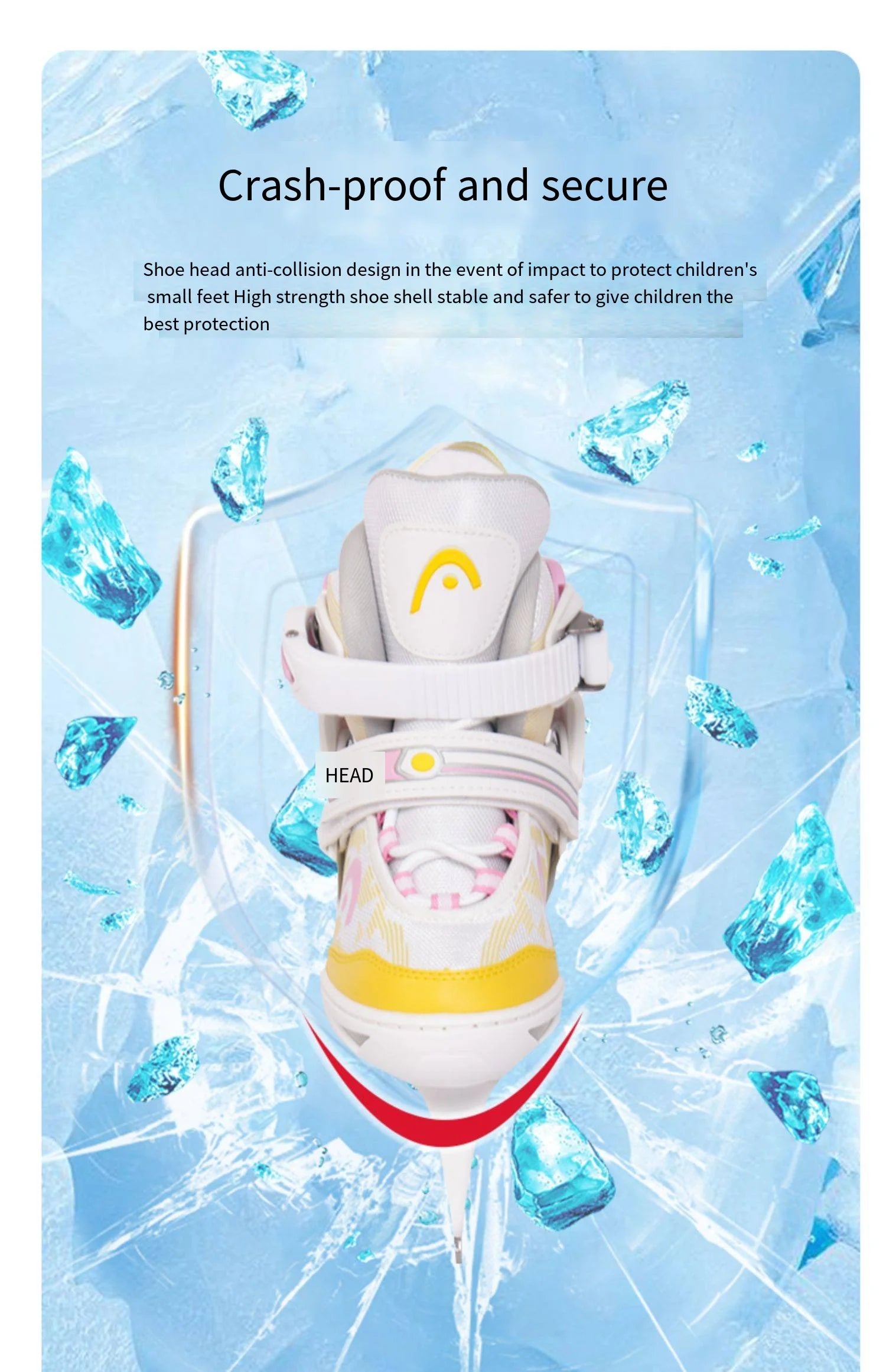 Adjustable Kids’ Figure & Ice Hockey Skates – Beginner to Pro