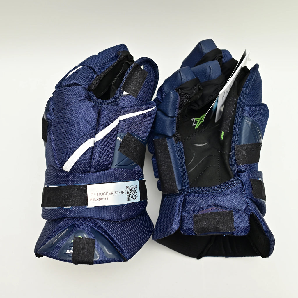 BAU 2X Pro Ice Hockey Gloves – 13" Professional Protective Gloves