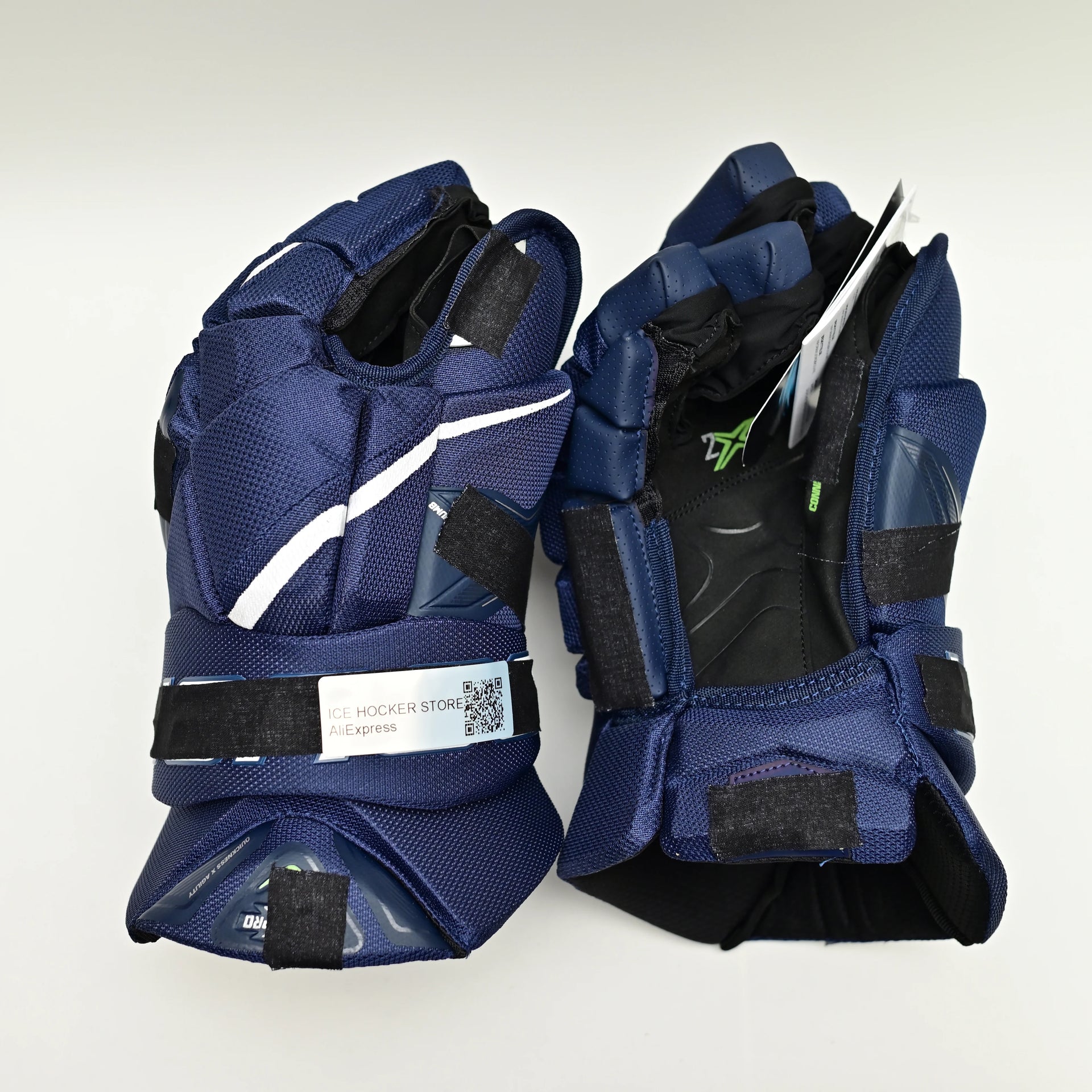 BAU 2X Pro Ice Hockey Gloves – 13" Professional Protective Gloves