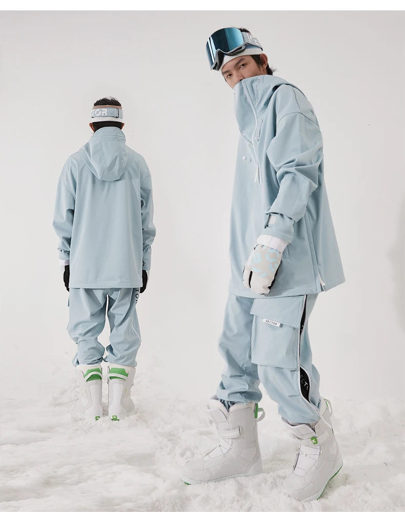 Unisex Ski Jacket & Pants Set – Waterproof Winter Snow Sports Outfit