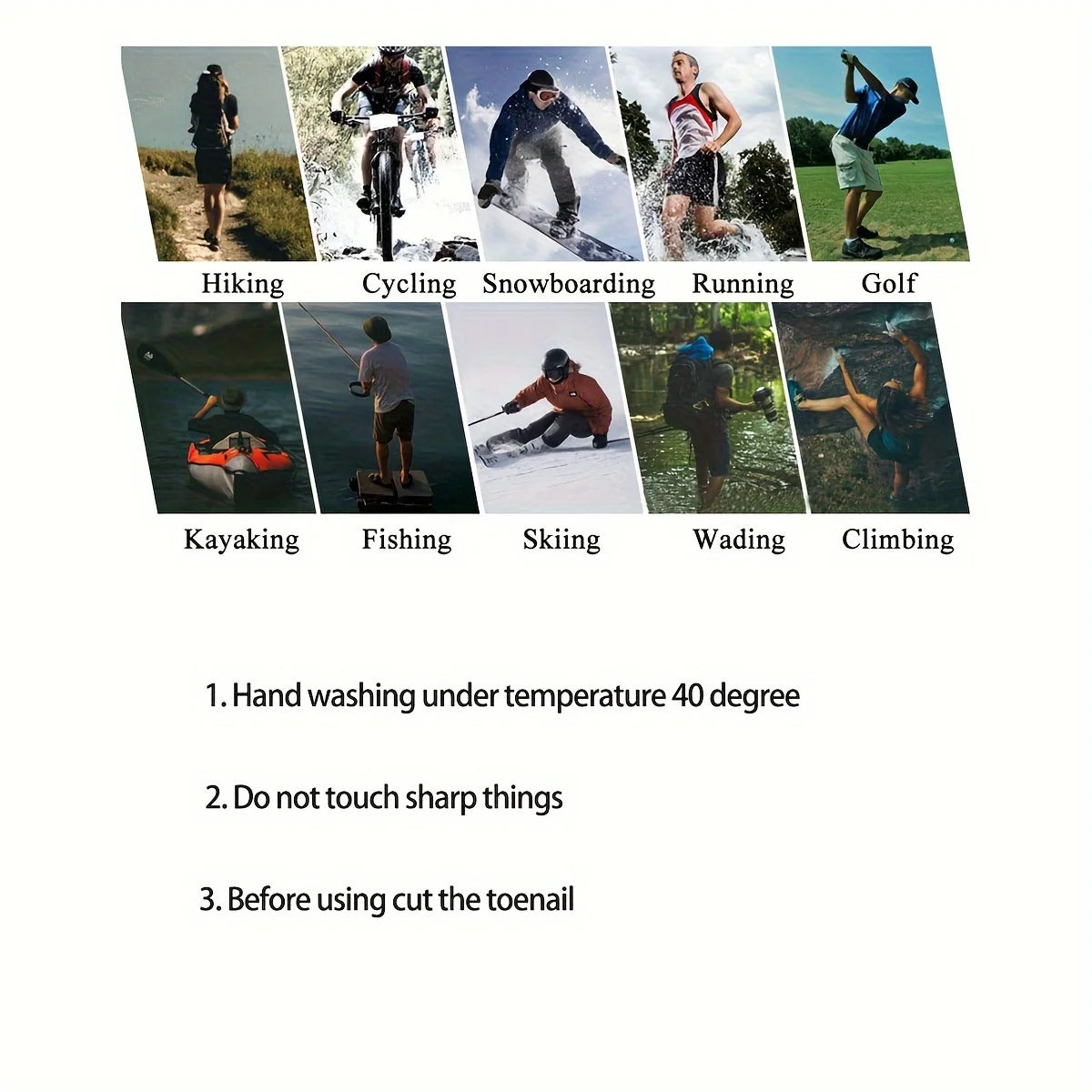 Waterproof Outdoor Socks – Warm & Breathable Winter Hiking Socks