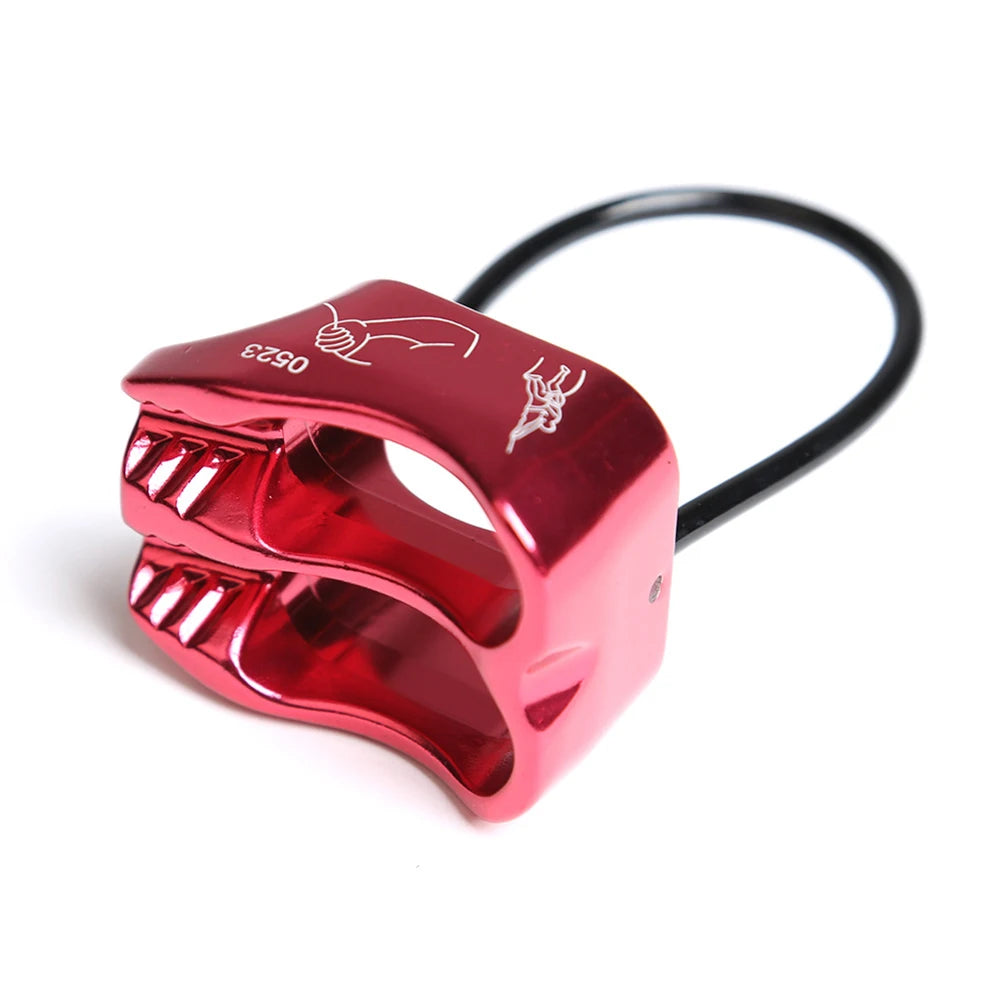 RMOJOYCE ATC Belay Device – 25kN Aluminum Rock Climbing Descender