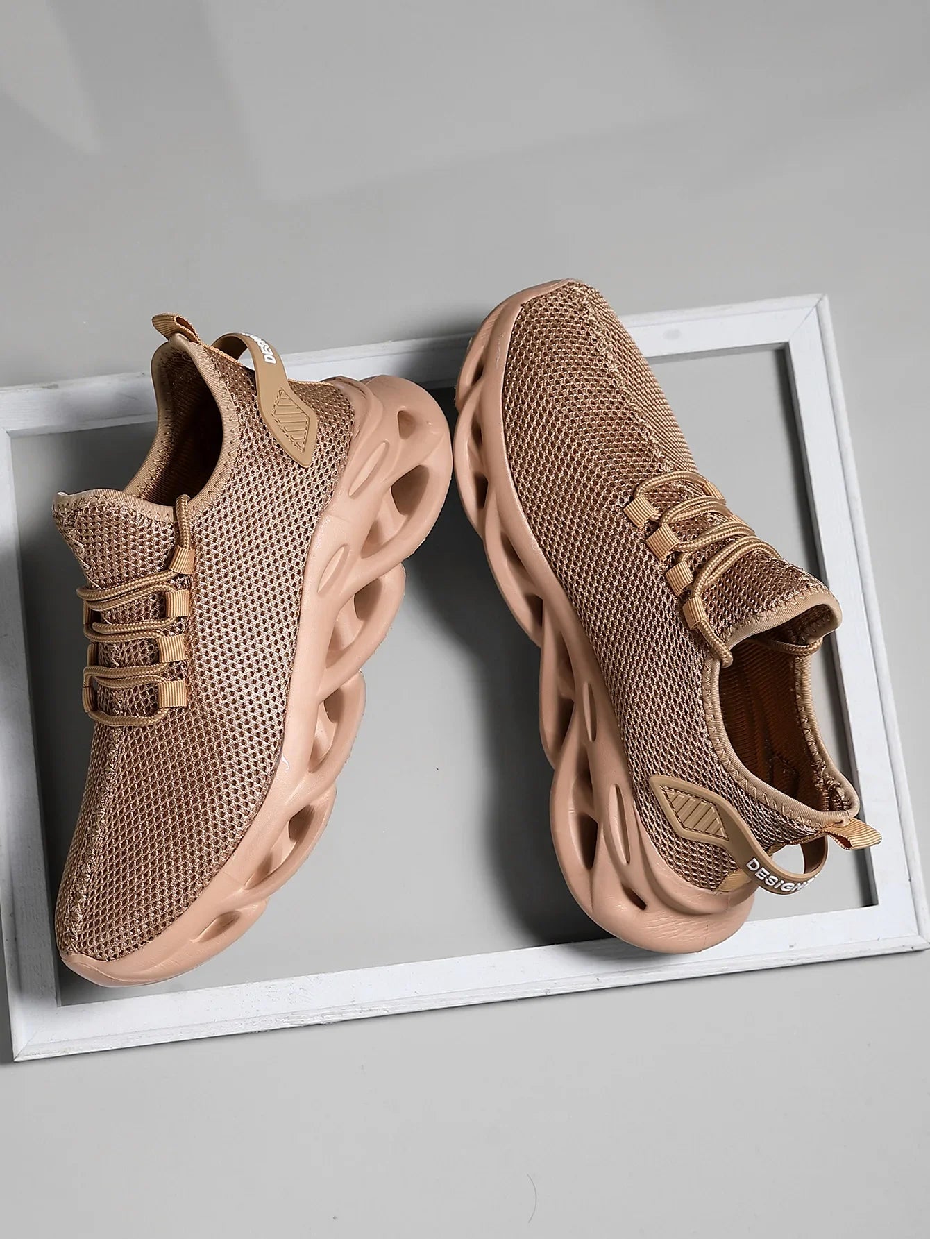 Men’s Casual Breathable Sneakers – Lightweight Running & Walking Shoes