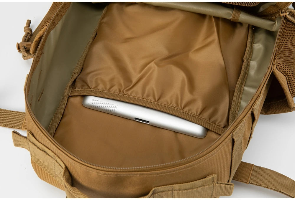 25L Tactical MOLLE Backpack – Outdoor, EDC & Hiking Rucksack