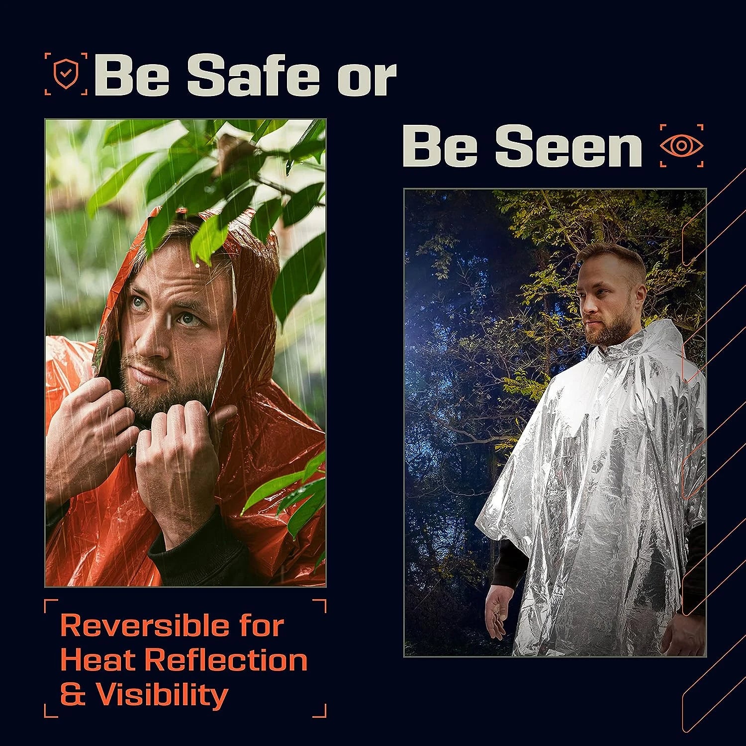 2-Person Waterproof Emergency Tent – Portable Camping Shelter