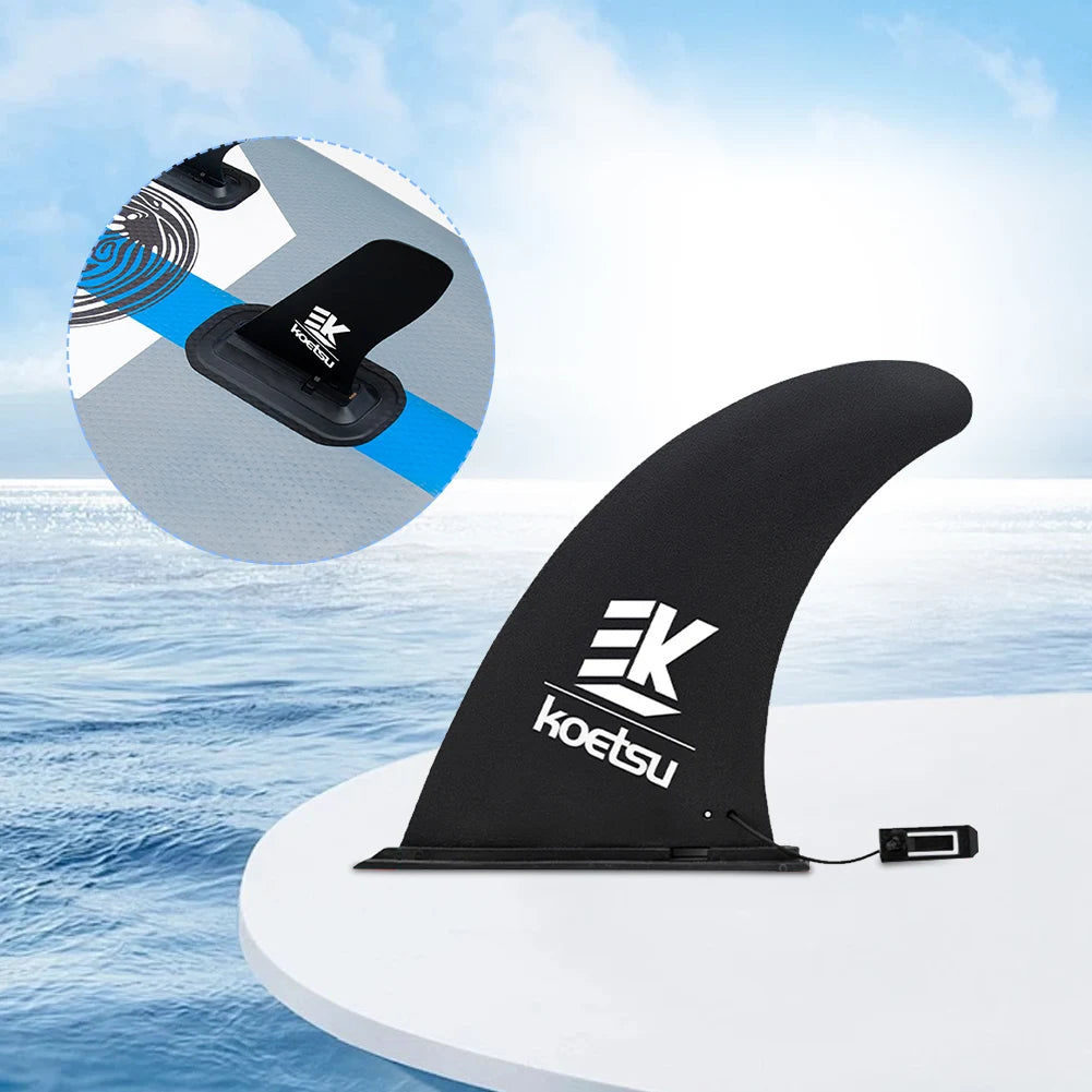 10" Detachable Surfboard Fin – Longboard & SUP Tail Fin Replacement