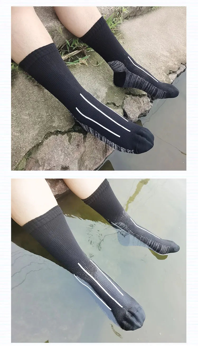 Waterproof Outdoor Socks – Warm & Breathable Winter Hiking Socks