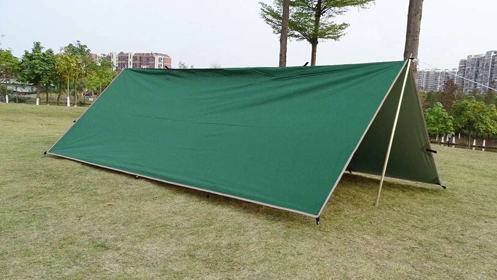 Waterproof Tent Tarp – Lightweight Outdoor Camping Sun Shelter