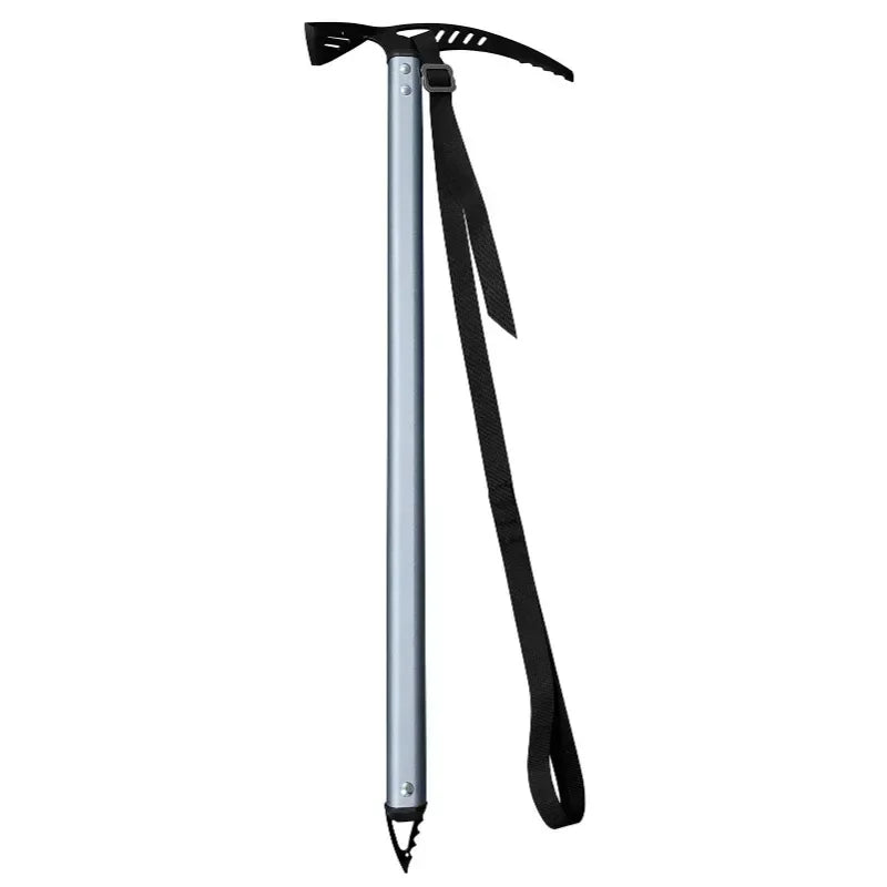 Aluminum Ice Axe 70cm – Lightweight Mountaineering & Camping Walking Pick