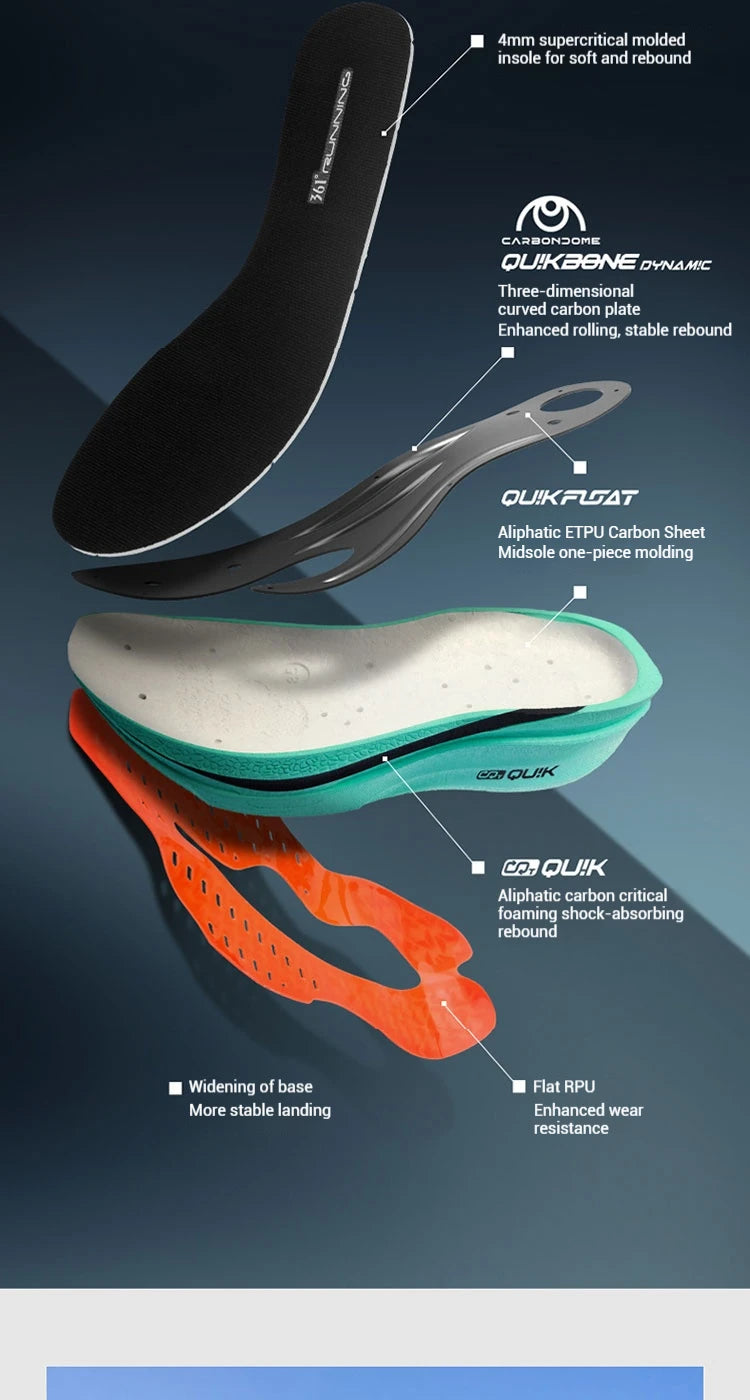 Flame 4.0 MIX Men’s Running Shoes – Carbon Plate Racing Sneakers