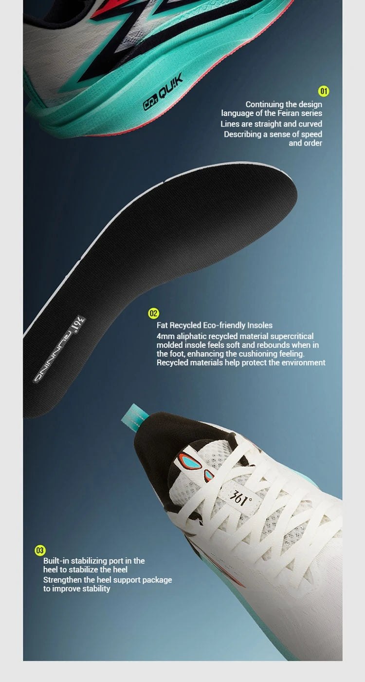 Flame 4.0 MIX Men’s Running Shoes – Carbon Plate Racing Sneakers