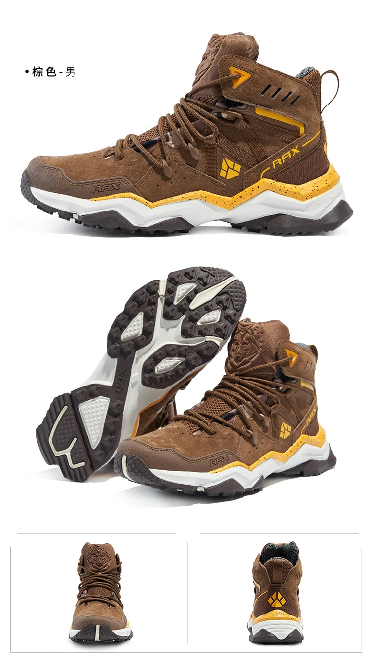 Waterproof Winter Hiking Shoes – Men’s Outdoor Snow Boots