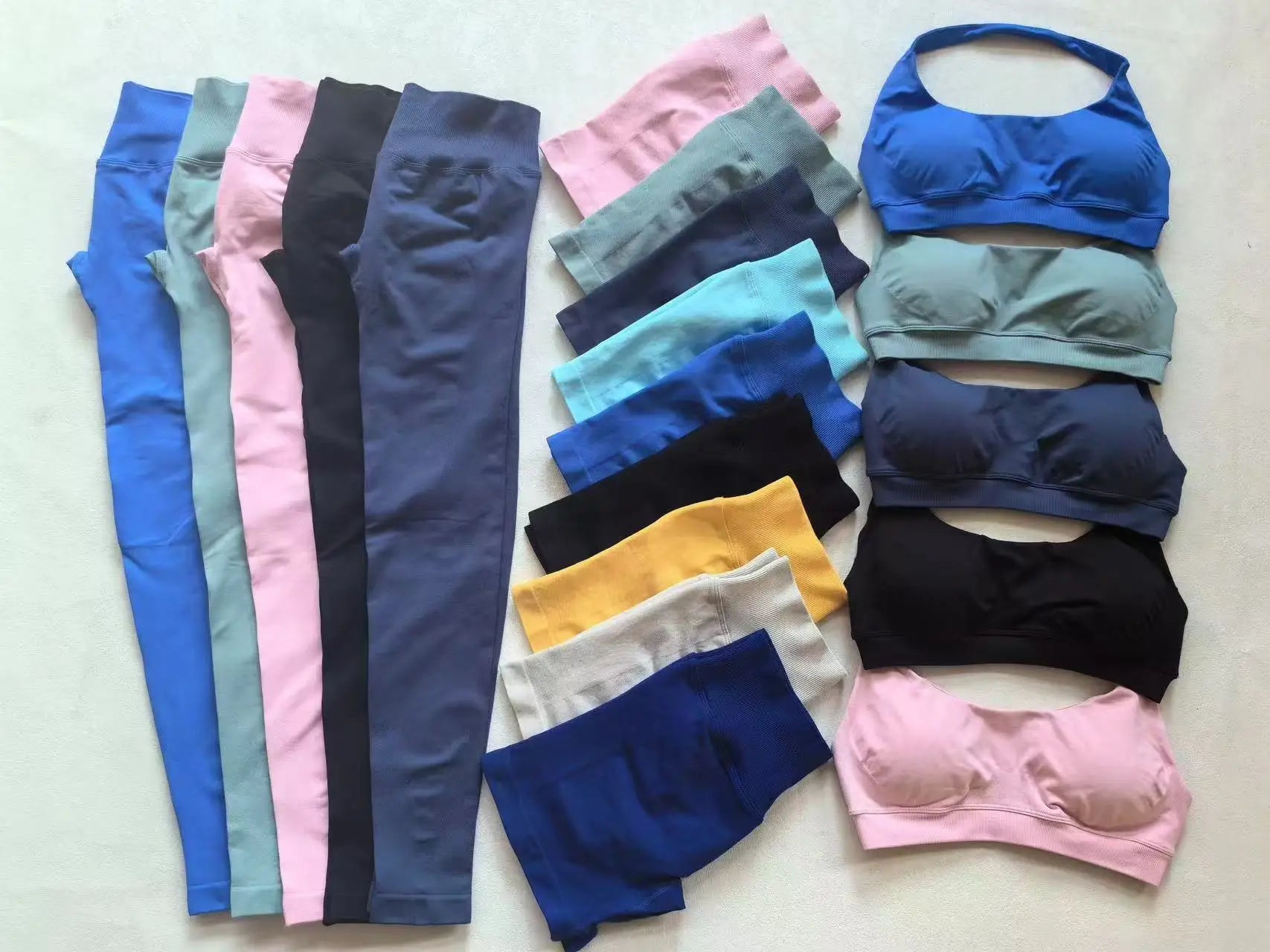 Seamless High-Elastic Yoga Leggings – Butt-Lifting Fitness Tights