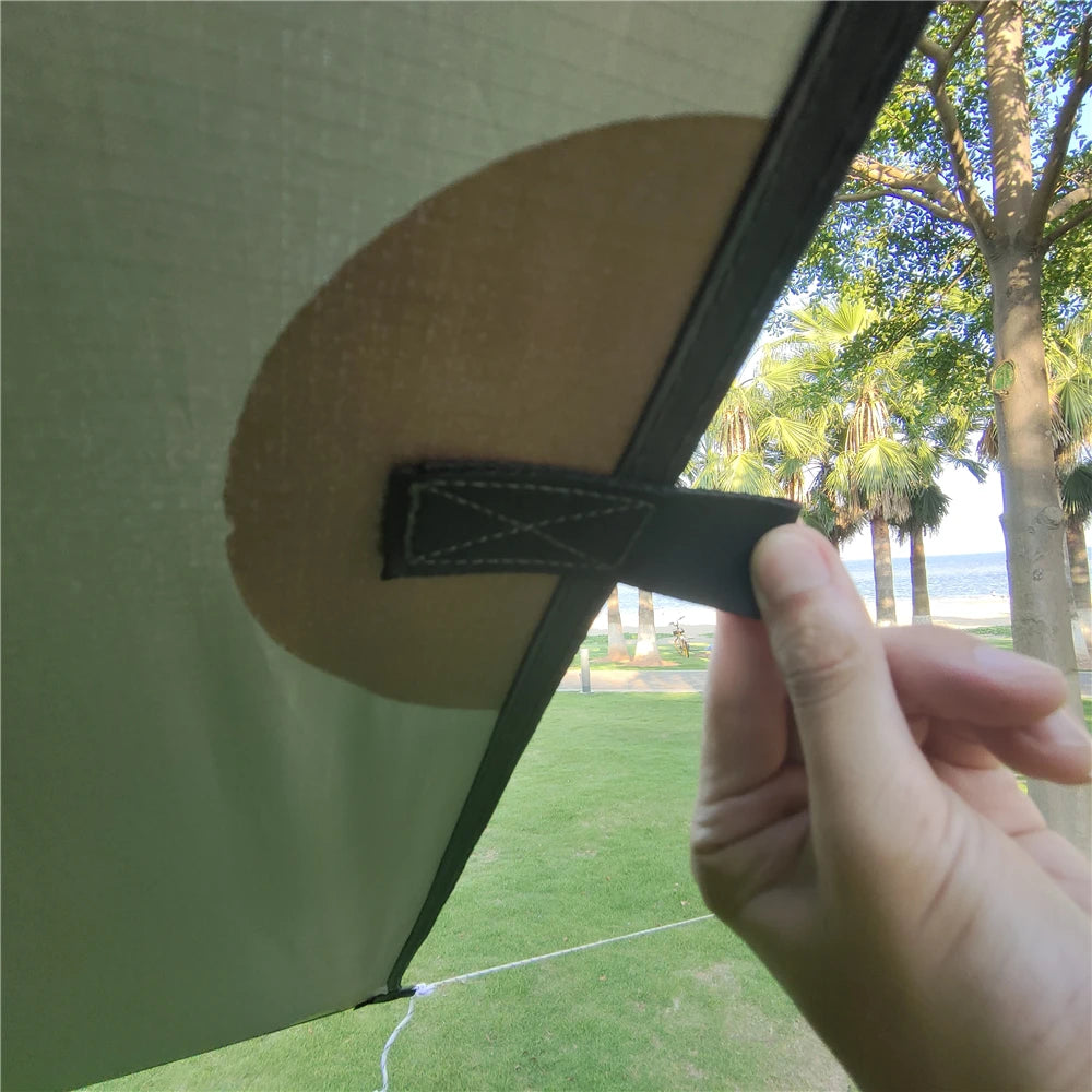 Waterproof Tent Tarp – Lightweight Outdoor Camping Sun Shelter