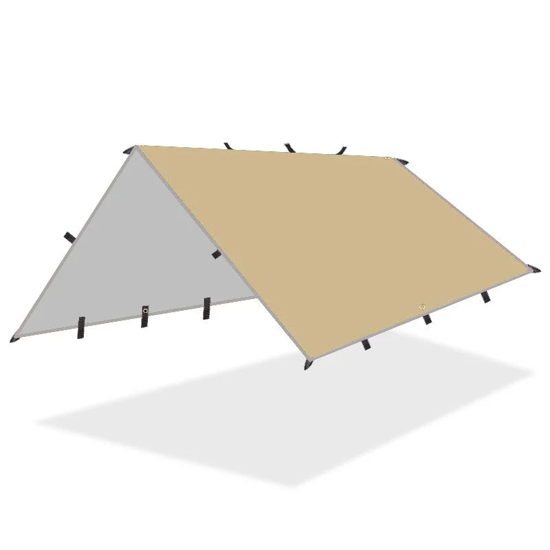 Waterproof Tent Tarp – Lightweight Outdoor Camping Sun Shelter